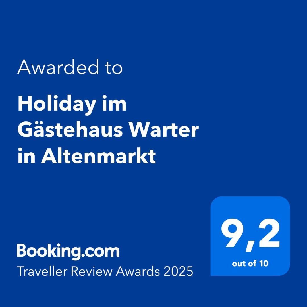 Holiday Im Gaestehaus Warter In Altenmarkt Altenmarkt im Pongau Exterior photo